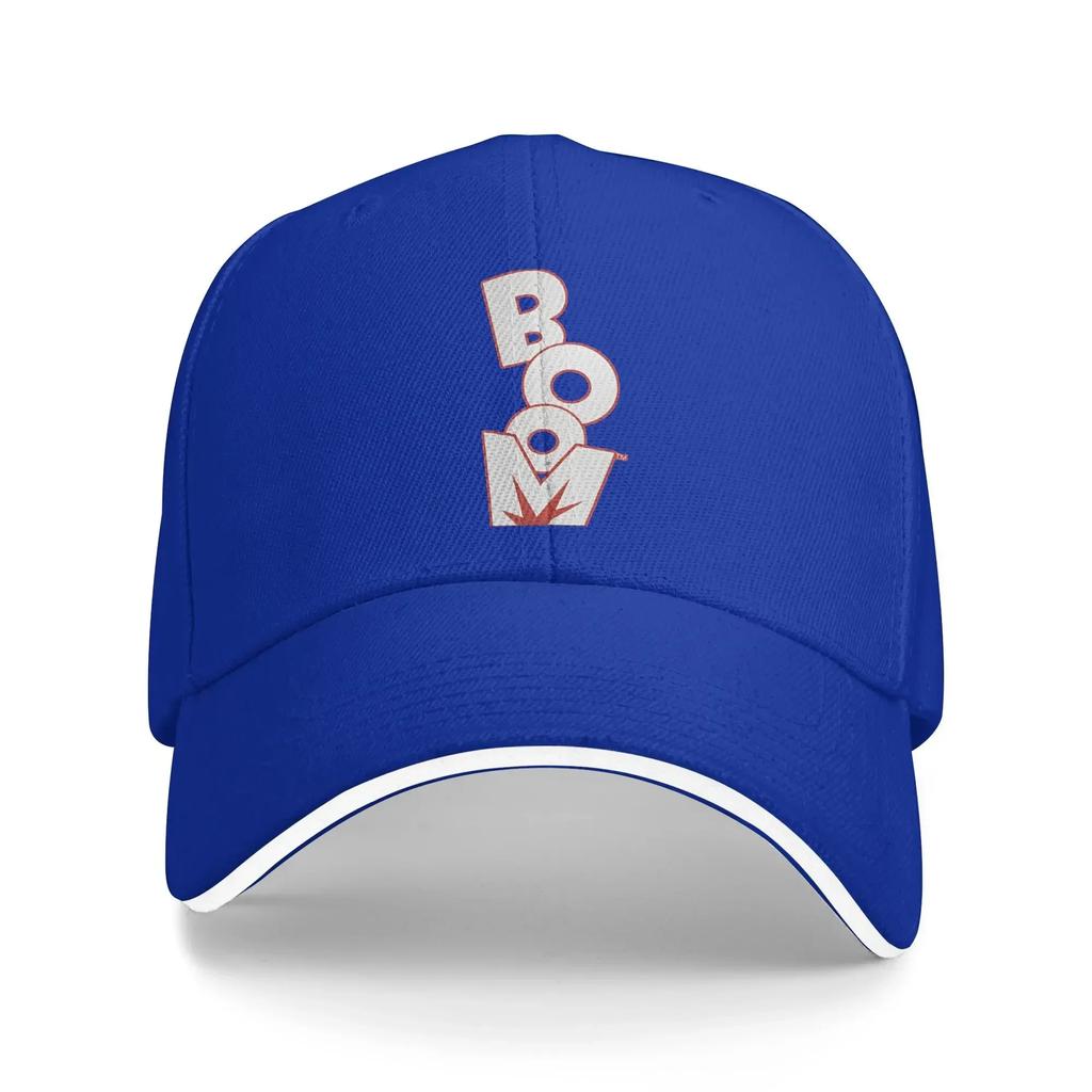 Art Letter Printed Baseball Cap Boom Outdoor Sports Breathable Trucker Hat Unisex Men Classic Print Snapback Cap