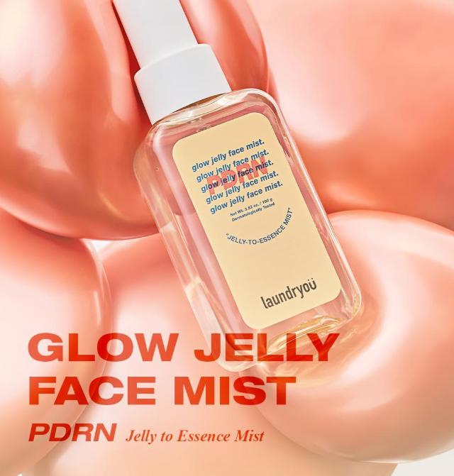 laundryou Glow Jelly Mist PDRN 100g Hydrating Glow Face Mist