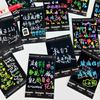 12Pack Glowing in the Dark Acrylic Paint Markers Pen Non Skip Ink Flow for Crafts and Decorations
