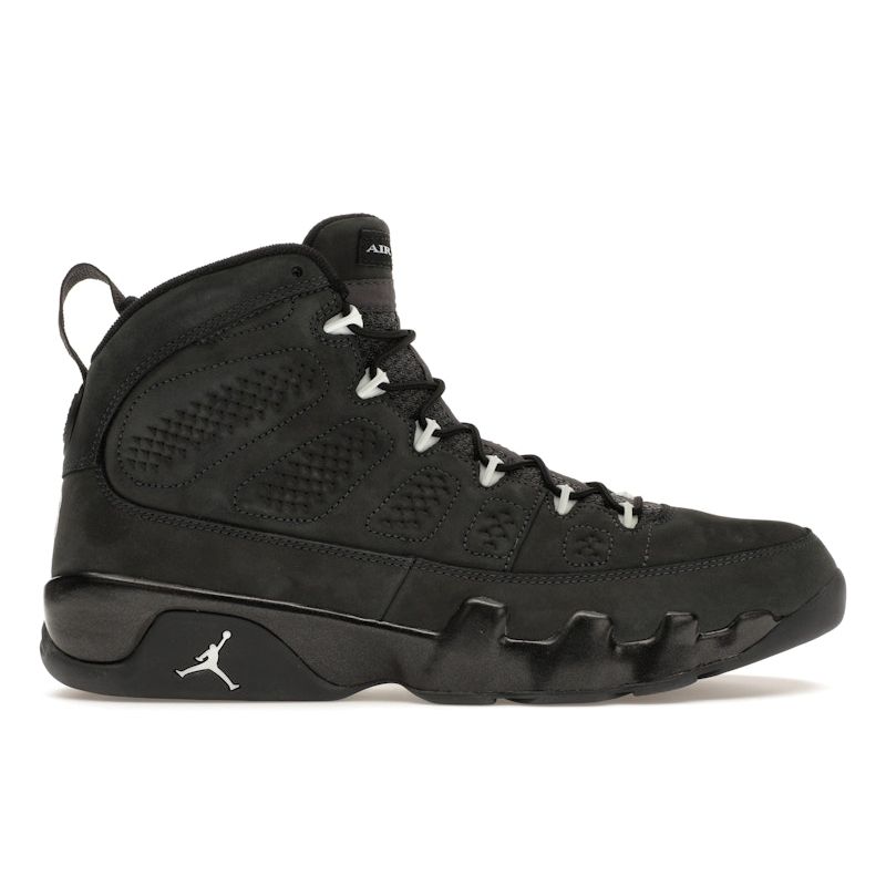 

Мужские кроссовки Air Jordan 9 Retro Anthracite Black White-Black 302370-013