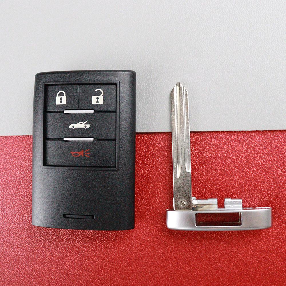 3 4 5 Buttons Car Key Fob Shell Case Housing for Chevrolet Holden GM Captiva 2014-2018 Corvette