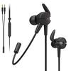 ELECOM Gaming Headset Earphones Wired [ARMA] With Microphone Arm Black HS-ARMA50EBK