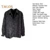 Men Shirt Long Sleeve Solid Color Fuzzy Tassel Button-down Cardigan Mid Length Regular Fit Streetwear Club Shirt for Daily Wear Parties Travel