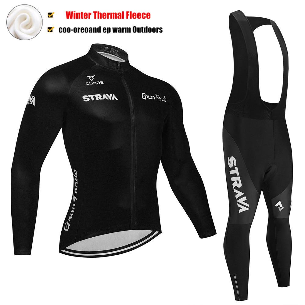 2026 Winter Fleece Warm Cycling Suit Set, Mountain Bike Cycling Suit Set Long Sleeve Men s Winter Cycling Pants Cycling Suit Fleece S