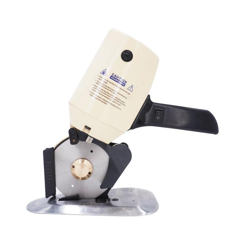 Electric Rotary Fabric Cutter,Octagonal Blade Cloth Cutter Electric Scissors with Automatic Sharpener for Multi Layer Carpet Leather