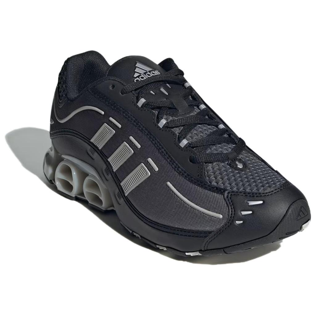 adidas Megaride O1 Comfortable Versatile Non-Slip Durable Low-Top Running Shoes Unisex Running Shoes Black White JH5519