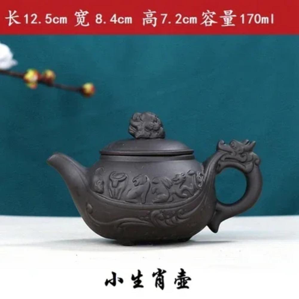Classic Yixing Purple Clay Teapot Handmade Zhu Mud Beauty Kettle Household Filter Tea Sets Custom Chinese Zisha Tea Infuser