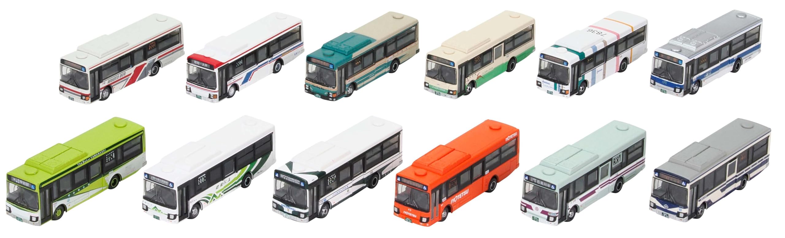 TOMYTEC Коллекция Автобусов Bus Colle 35-я Серия Коробка Материалы для Диорам 334743 12 Штук