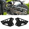 2024 New FootPeg Footrest Rear Set Heel Plates Guard For Kawasaki Z900 Z 900 2017 2018 2019 2020 2021 2022 2023 Motorcycle
