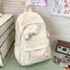 School Bag, School Bag, Female Ins Style, Simple and Light Campus, Korean Version of Versatile Mori Series Chugao Backpack