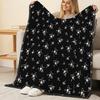 High-Density Plush Flannel Fleece Blanket: Soft Cozy Skin-Friendly, Ideal for Home Sofa Bedroom Office Napping, Perfect for Christmas Halloween Decor
