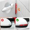 4pcs Rubber Bumper Strip Car Door Anti-Collision Emblem Sticker For VW GTI Polo Golf Passat Tiguan Arteon Touareg Taigo Caddy Zw7