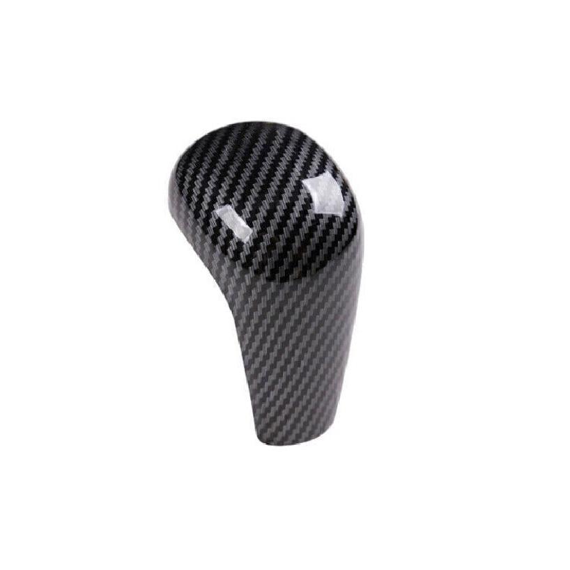 For Mazda CX-30 2020-2023 Carbon Fiber Center Console Gear Shift Knob Head Trim