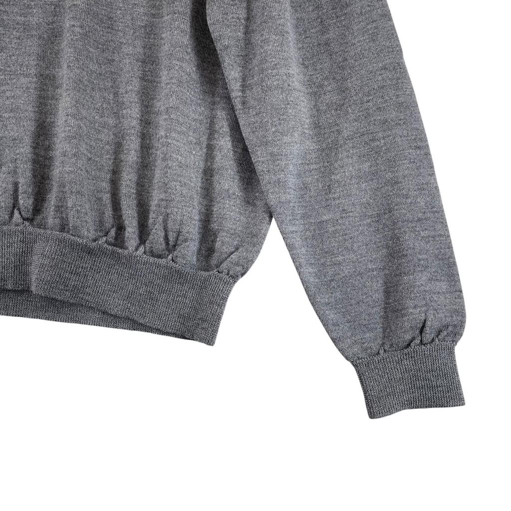 Royal Flush  Plain Long Sleeve Knit Gray Women M Used