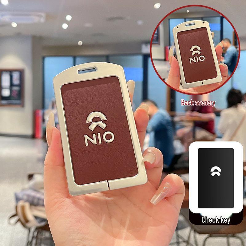Nio NFC Key Case for ES6, ET5T/ET5, EC6, ES8 - High-end Key Shell with Buckle for Men & Women
