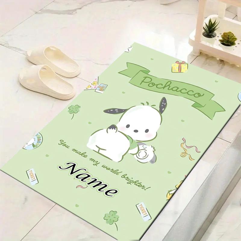 Custom 1Pc Pochacco'S Day Fun Rug Office Carpet Indoor Outdoor Entrance Doormat Nonslip Soft And Comfortable Living Room D2915310