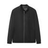 Septwolves Men's 24% Wool Stand Collar Knit Jacquard Jacket