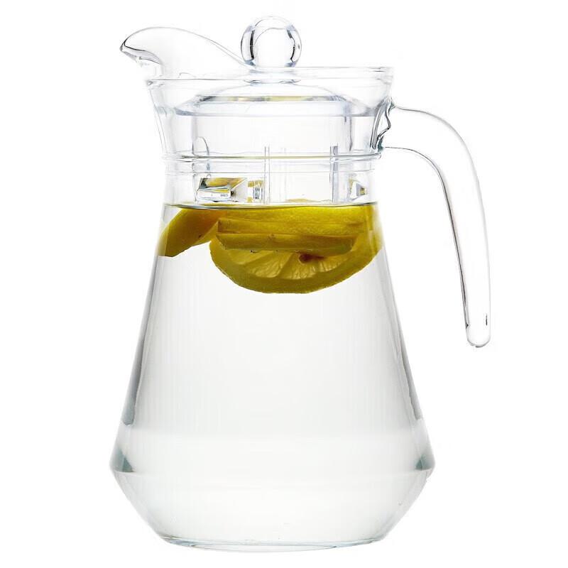 Green Apple EH1002-1 Glass Cold Water Pitcher 1.3L