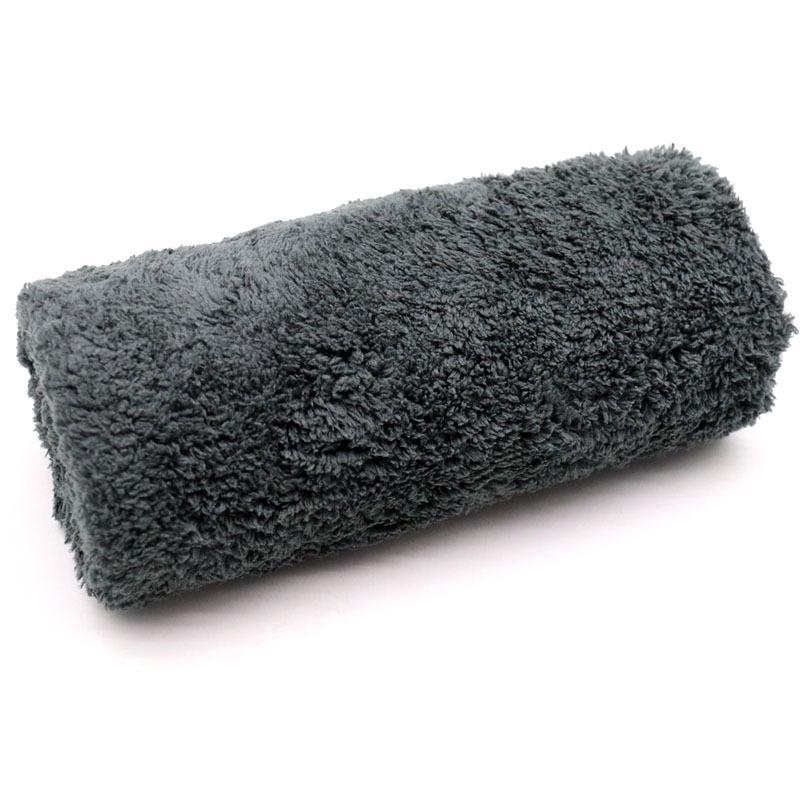 Hot Cutting Coral Velvet Microfiber Edgeless Cleaning Polishing Towel Cloth Car Detailing Super Soft Edgeless Microfiber Towel