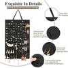 Felt Earrings Storage Hanging Bag Wall Hanging Jewelry Display Shelf Necklace Ring Earrings Storage Bag Jewellery Organizer
