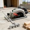 Stainless Steel Precision Cutting Guide 20inch Adjustable Cutting Guide Rail 500mm Circular Saw Rip Fence Kit for Straight Edge