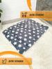 Universal bedding for cats and small dogs, 61x41 cm, warm blanket and soft mattress, double-sided fleece