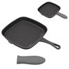 Patelnia grillowa żeliwna 24x24cm BRUNBESTE BB-2668