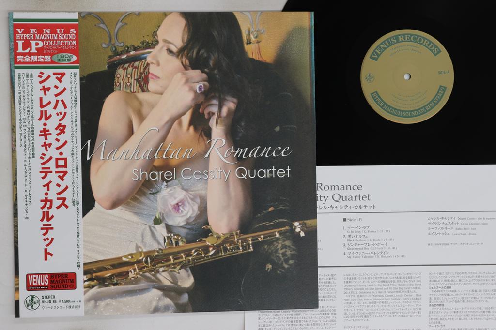 LP Record SHAREL CASSITY  Manhattan Romance 180g VHJD86 VENUS 2014 Japan Obi Jazz Used