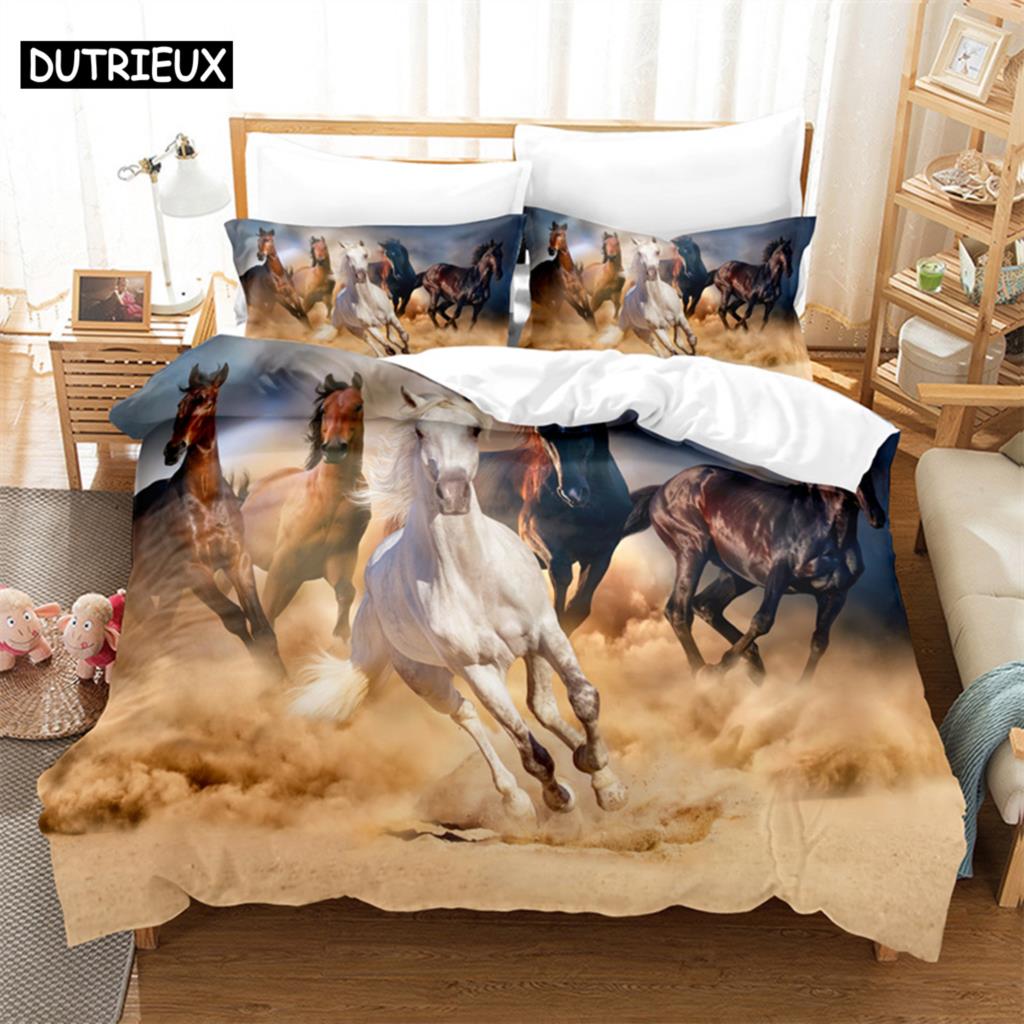 Comforter 3D Digital Printing Fashion Design Animal Bedding Set Queen Size