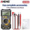 ANENG SZ304 Multimetro Digitale Multifunzione True RMS Portatile Tester ad Alta Precisione NCV Tensione Corrente AC/DC Resistenza Ohm Strumento
