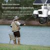 AOV 18x Zoom Solar 4G Ultra HD Waterproof Camera: Clear License Plate & Face Surveillance.