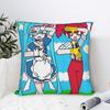 Mesmerizer Kasane Teto Quadratische Kissenbezüge Polyester Auto Niedliche Kissenhülle Coole Deko Kissenbezug 40*40