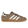 Gazelle Indoor Earth Strata White Unisex Sneakers Brown Cloud-White Gold-Metallic JQ0175