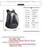 Devil Race Large-Capacity Motorcycle Helmet Backpack & Saddle Bag for Commuters