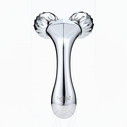 [Amazon.co.jp Exklusiv] Beauty Roller belulu Platinum Mini Silber