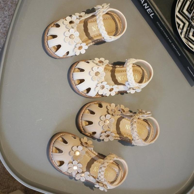 Soft Sole Sandals for Girls - Summer Toddler Princess Pre-Walking Shoes