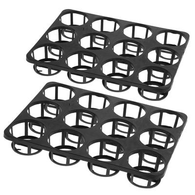 Seedling Tray 15 Holes PP Durable Lightweight Easy Cleaning Safe Corrosion Breathable Growing Trays Sprouter Holder Gardening
