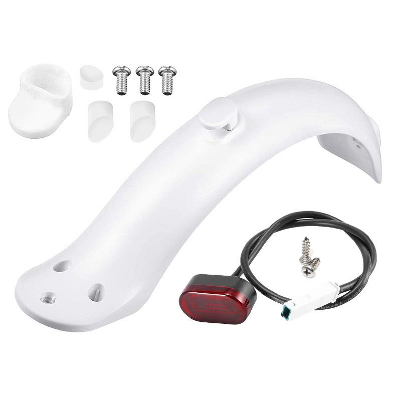 M365/1S Universal Rear Mudguard with Taillight & Hook for Electric Scooters
