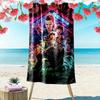 Stranger Supernatural Things Print Beach Towel, Large Soft Quick Dry Towel for Beach Camping Swimming