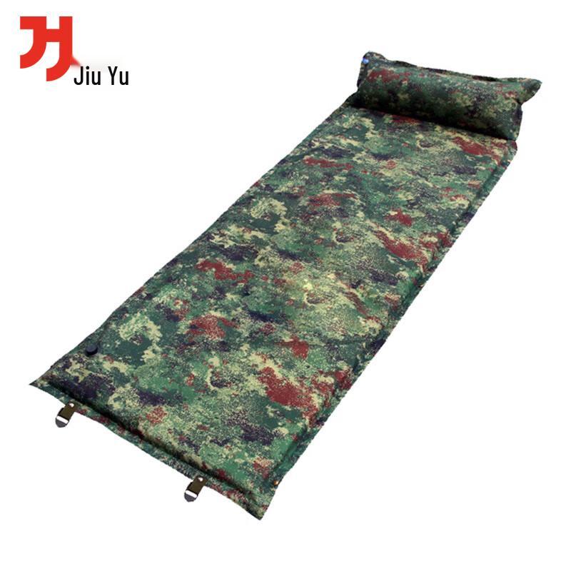 Camouflage Automatic Inflatable Camping Mat with Pillow