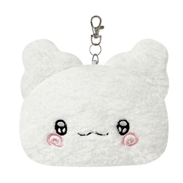 K Company Hanamaru Obake (Softly Glowing Series) Face Pass Case, Sparkling, HO-FP-KR