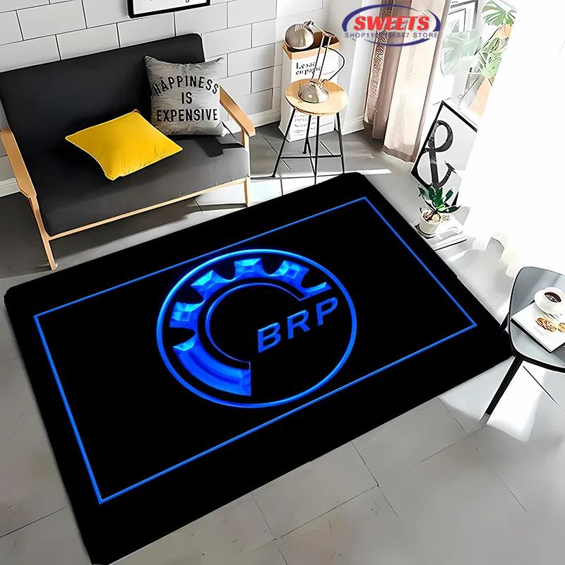 Can AM Motorcycle Logo Carpet Large Soft Rug for Living Room, Bedroom & Sofa Anti Slip Doormat & Home Decor Floor Mat