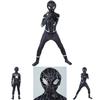 Elegante Tuta Cosplay di Spider-Man Homecoming Nera con Lavorazione Raffinata per Tutte le Età