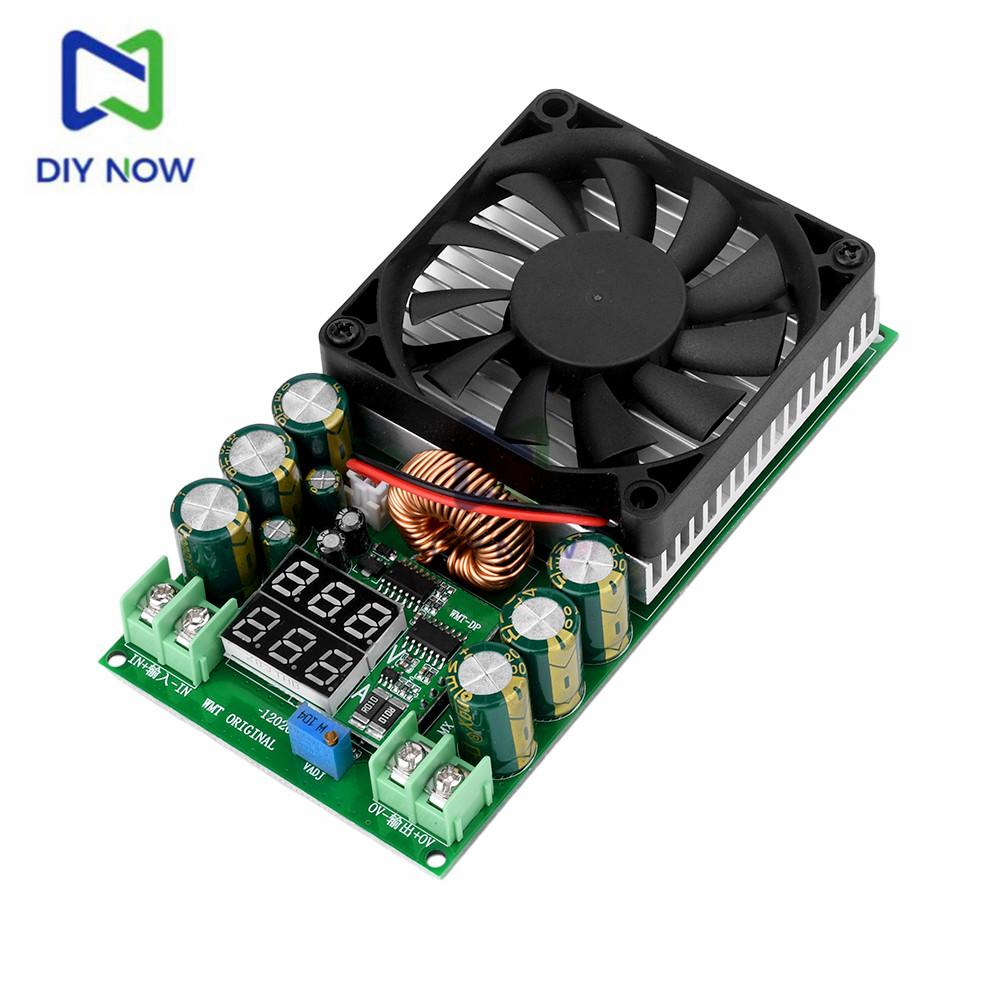 Step-Down Module Dc-Dc 600w Adjustable Step-Down Module Step-Down Board With Cooling Fan Solar Led Driver Power Supply