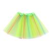 Mädchen Cheerleading Regenbogen Tutu Rock Kind Tanzparty Ballett Tüll Tutu Rock 3 Lagen Prinzessin Geburtstagsparty Geschenk 2-8 Jahre