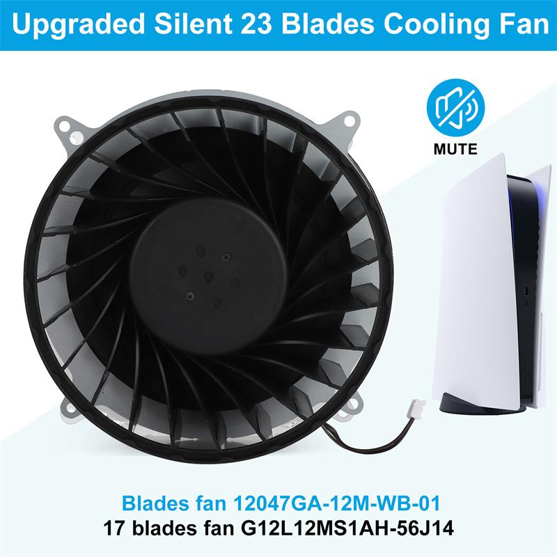 Interner Kühlventilator für PS5-Konsole Ventilator für PS5-Konsole 23 Flügel Interner Kühlventilator für PS5 Flügel