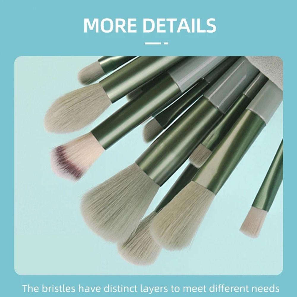 13Pcs Soft Hair Makeup Brushes Set 5 Colors Cosmetic Brush New Make Up Beauty Tools