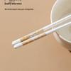 2025 Non-Slip Ceramic Chopsticks & Rice Spoon Set: Stylish, Light, High Temp Resistant Porcelain for Home