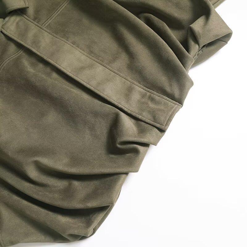 Women S Fleece Long Sleeve Pilot Jacket Coat