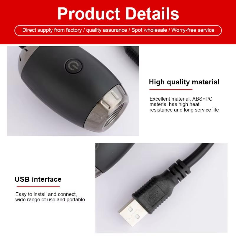 Nouvelle Lampe Ambiante de Projection pour Maison et Voiture Grande Portée Projection Atmosphère Romantique Multiples Scènes Prise USB Plug & Play
